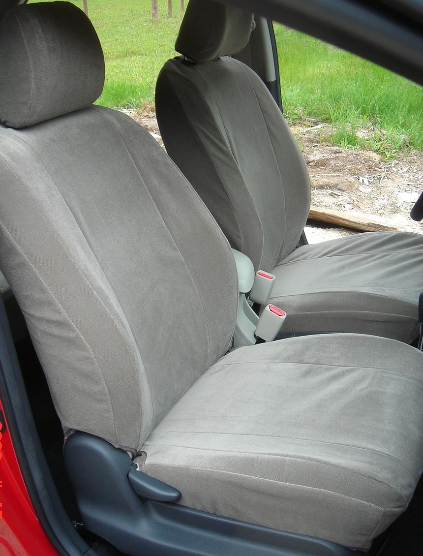 20072008 Toyota Yaris Bucket Seats with Adjustable Headrests. Durafit Covers Custom Fit Car